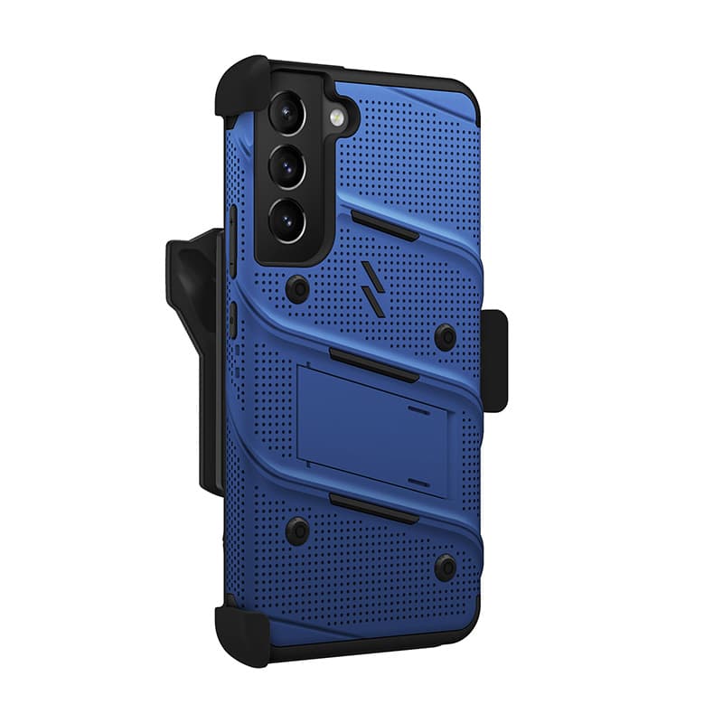 ZIZO BOLT Bundle Samsung Galaxy S22+ Case - Blue & Black 4