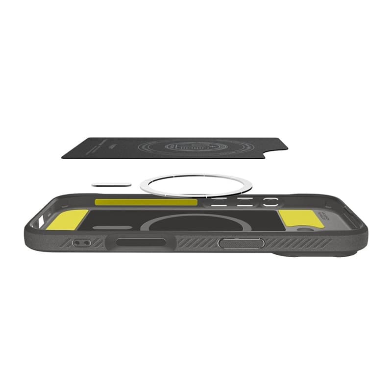 Spigen Rugged Armor Mag MagSafe - Case for iPhone 17 (Grey)   6