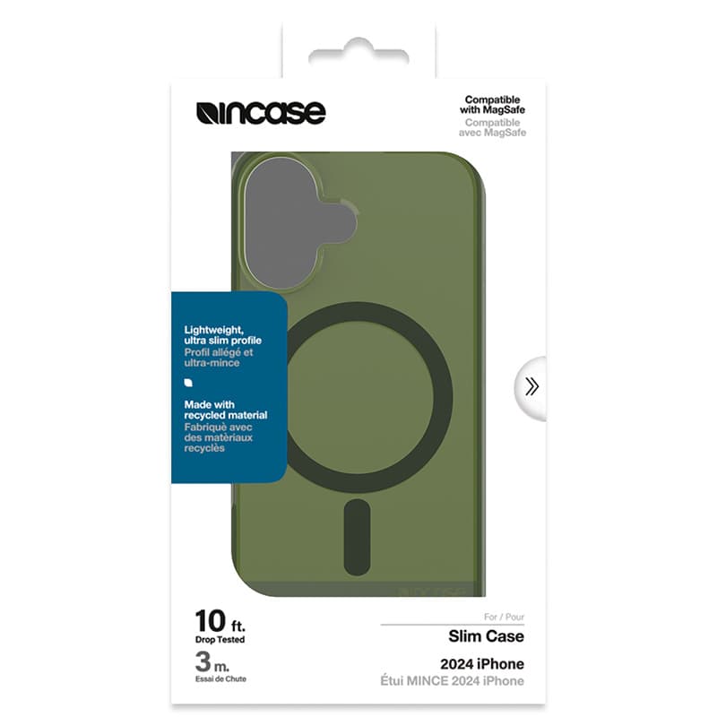 Incase Slim Case MagSafe - Case iPhone 16 (Highland Green) 5
