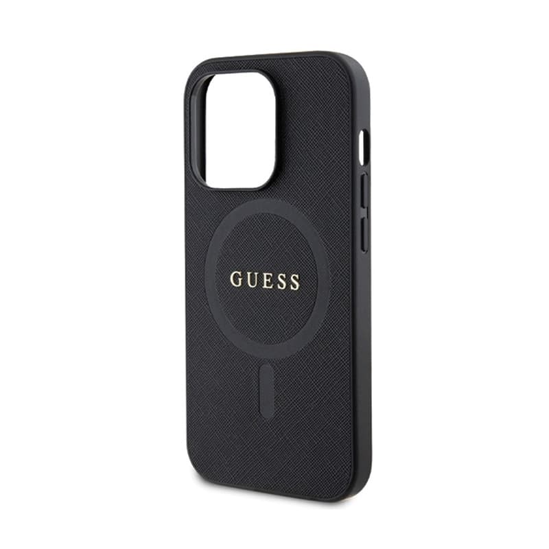 Guess Saffiano MagSafe - iPhone 14 Pro Case (black) 6