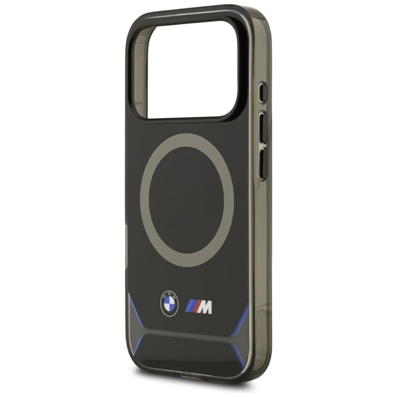 BMW M IML Metal Buttons & Logo MagSafe - Case iPhone 17 Pro (black-blue) 6