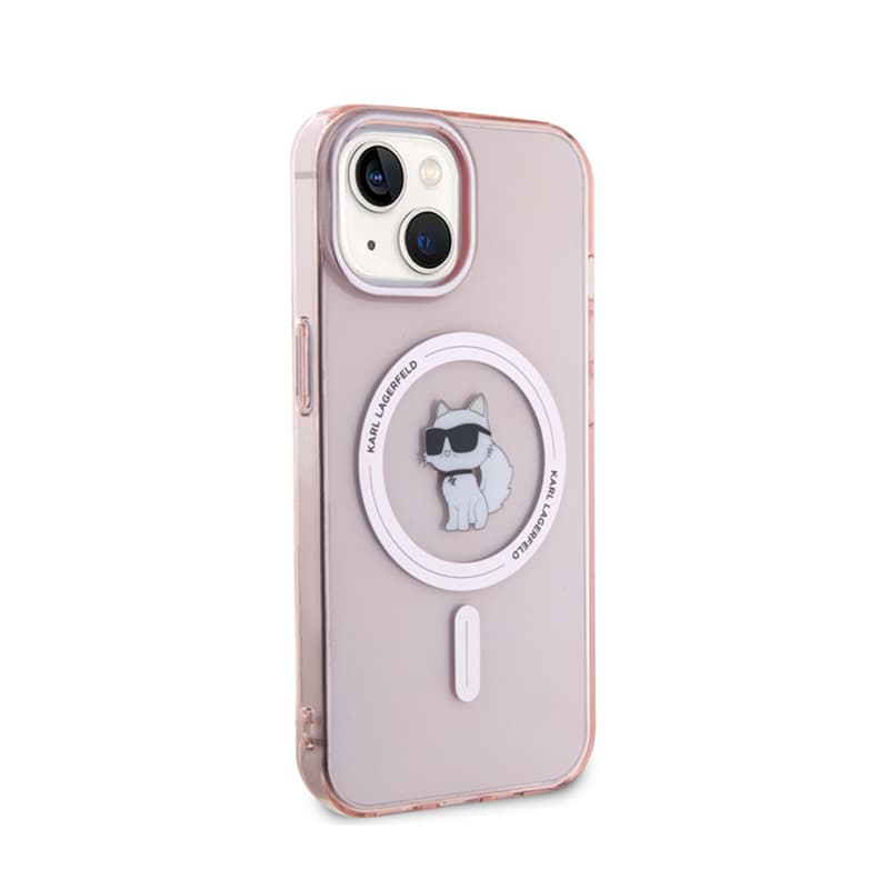 Karl Lagerfeld IML Choupette MagSafe - Case for iPhone 15 (pink) 4
