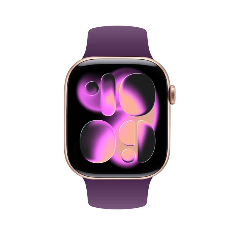 Crong Liquid - Apple Watch Strap 38/40/41/42 mm (Plum) 2