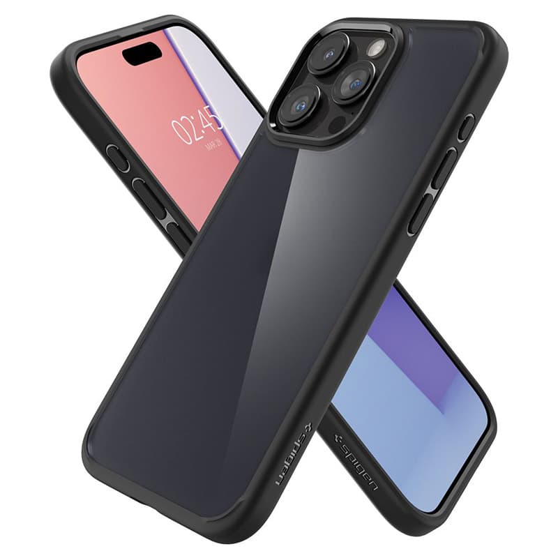 Spigen Ultra Hybrid - Case for iPhone 15 Pro (Frost Black) 3