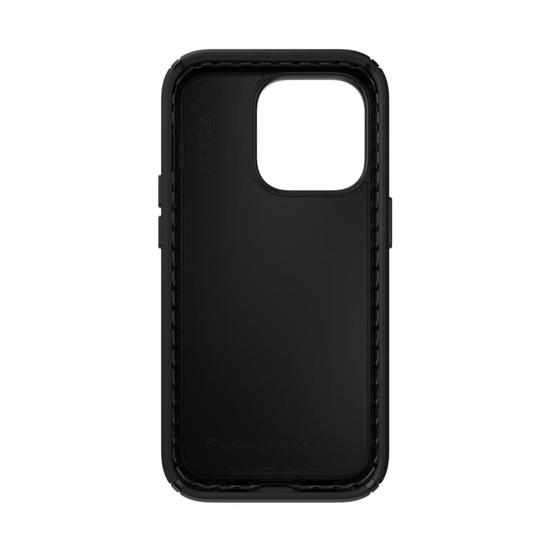 Speck Presidio2 Pro - Antibacterial iPhone 14 Pro Case (Black / Black / White) 2