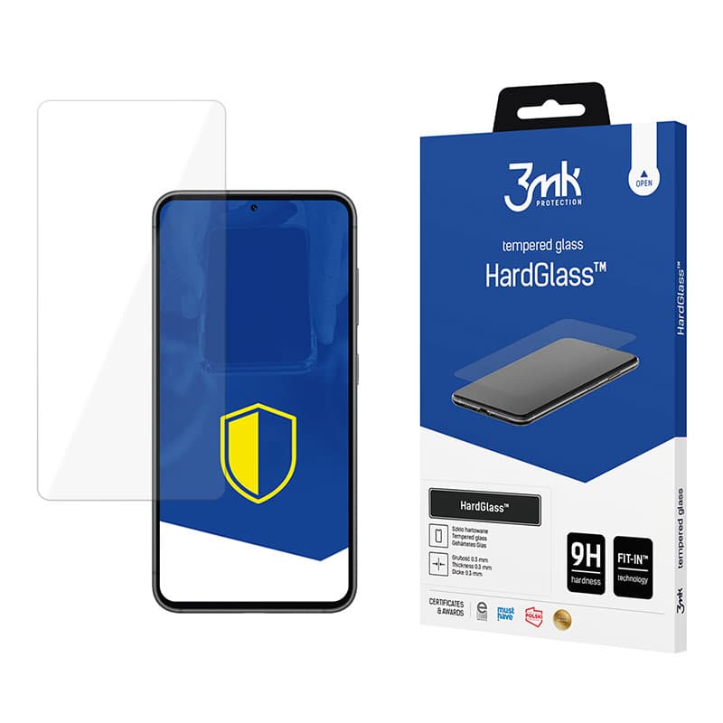 3mk HardGlass - Tempered Glass for Samsung Galaxy S25 / S24 1