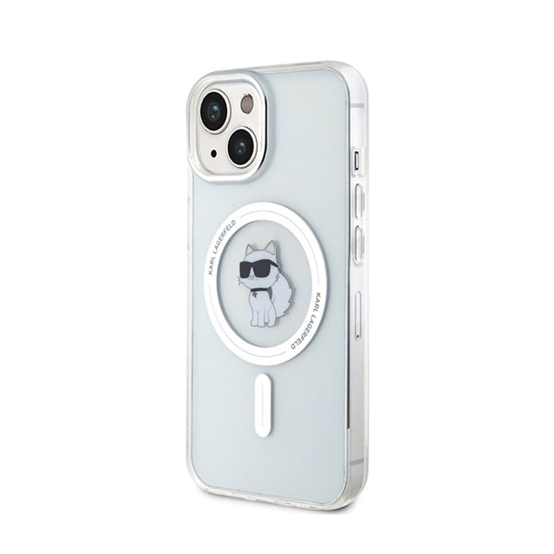 Karl Lagerfeld IML Choupette MagSafe - iPhone 14 / 15 / 13 Case (Transparent) 2