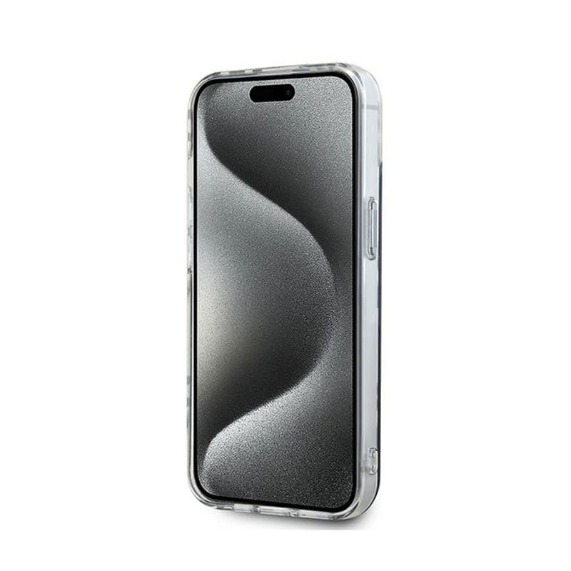 DKNY IML Checkered Mono Pattern - Case for iPhone 15 / 14 / 13 (Black) 5