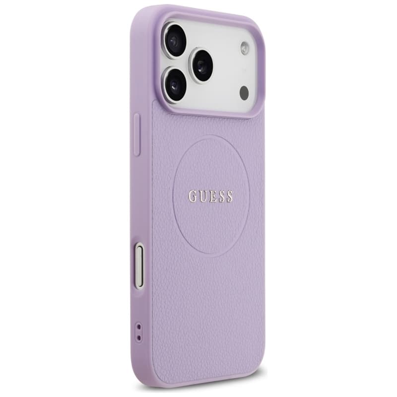 Guess Grained Ring MagSafe - Case iPhone 17 Pro Max (purple) 4