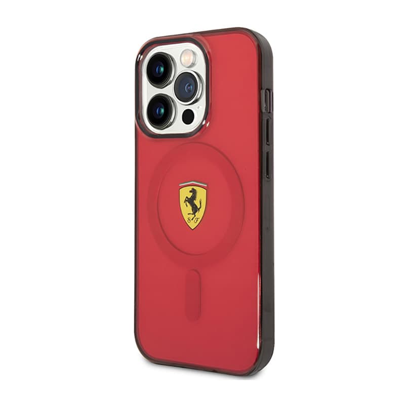 Ferrari Translucent MagSafe - Case foriPhone 14 Pro Max (Red) 2
