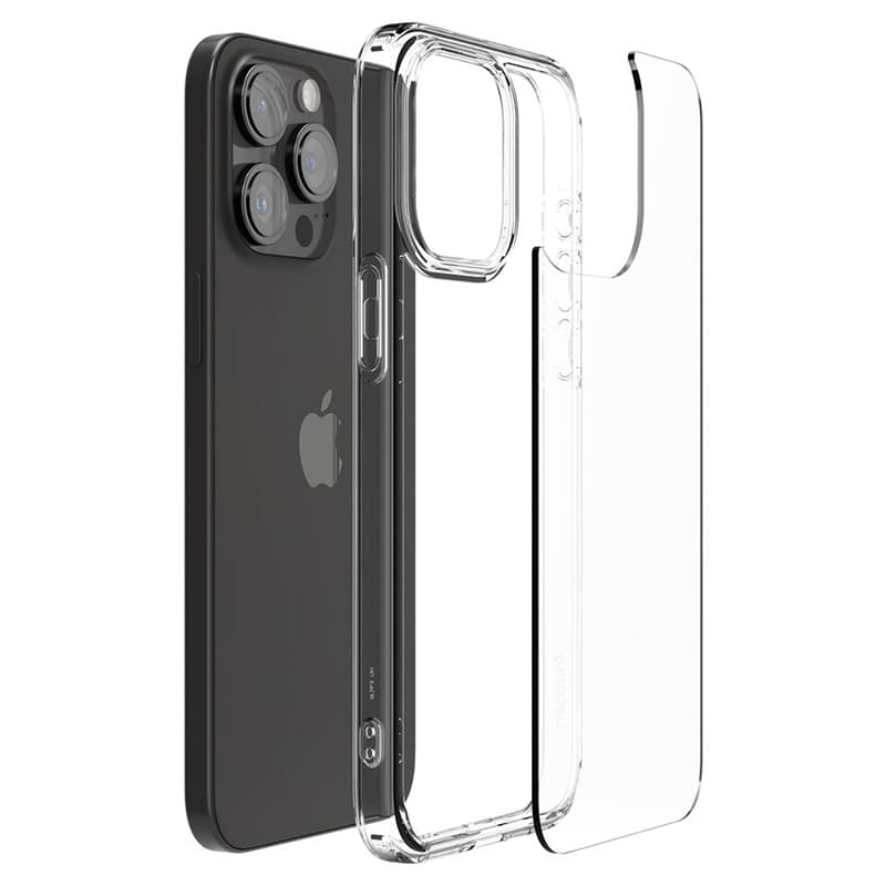 Spigen Ultra Hybrid - Case for iPhone 15 Pro (Transparent) 8
