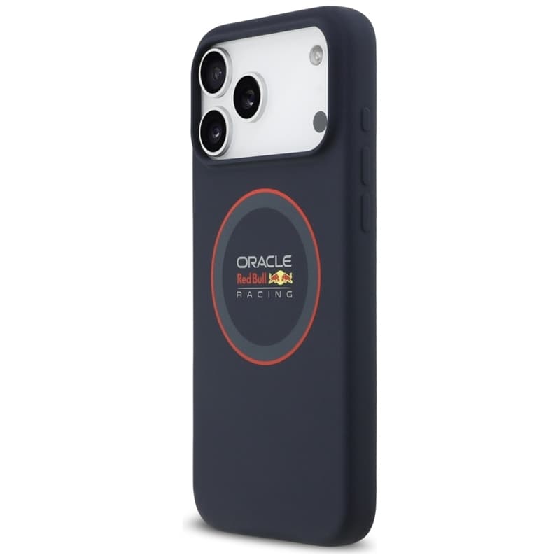 Red Bull Silicone Red Ring MagSafe - iPhone 17 Pro Max Case (Navy Blue) 2