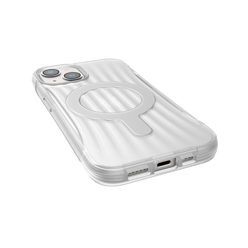 X-Doria Raptic Clutch MagSafe - Biodegradable case for iPhone 14 (Drop-Tested 3m) (Clear) 2