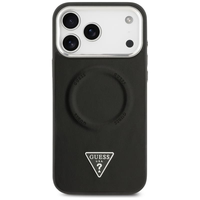 Guess Triangle Logo MagSafe - Case iPhone 17 Pro Max (Black) 3