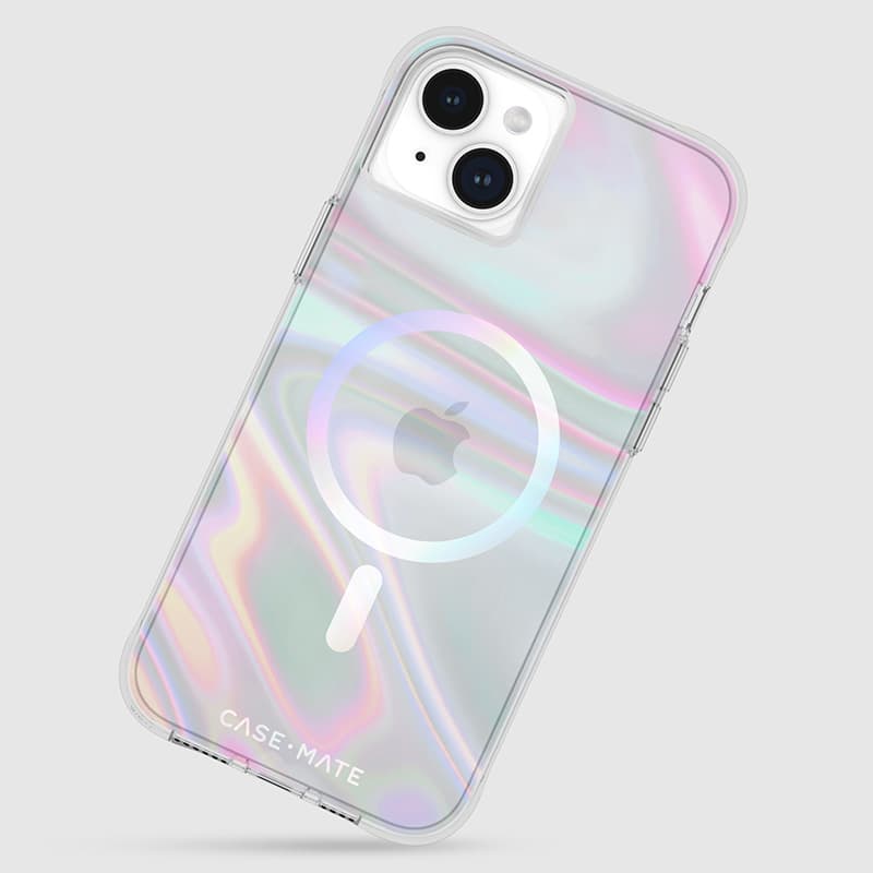 Case-Mate Soap Bubble MagSafe - iPhone 15 Plus Case (Iridescent) 8