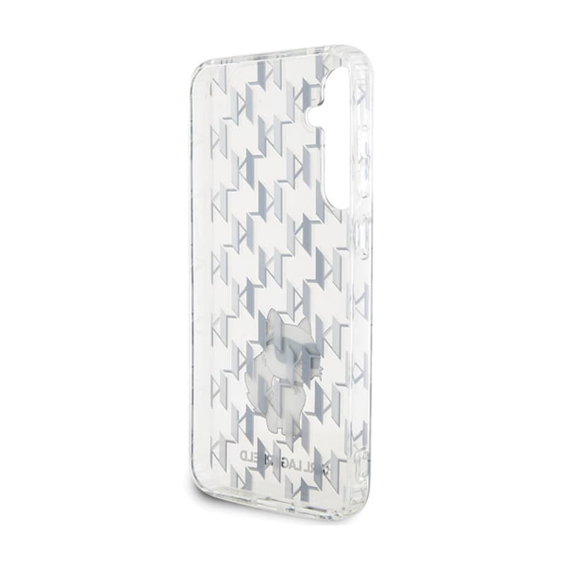 Karl Lagerfeld Monogram Choupette - Samsung Galaxy S23 FE Case (transparent) 6