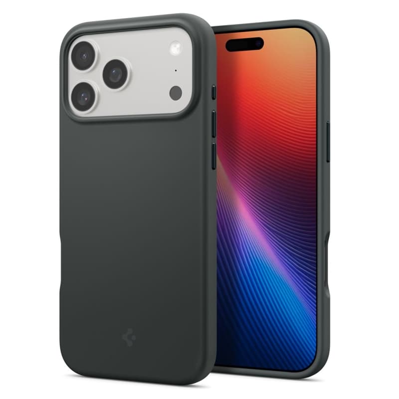 Spigen Silicone Fit Mag MagSafe - Case for iPhone 17 Pro (Abyss Green)