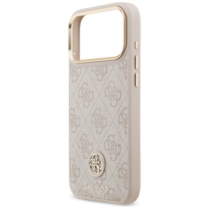 Guess 4G Strass Logo MagSafe - Case iPhone 17 Pro Max (Pink) 6