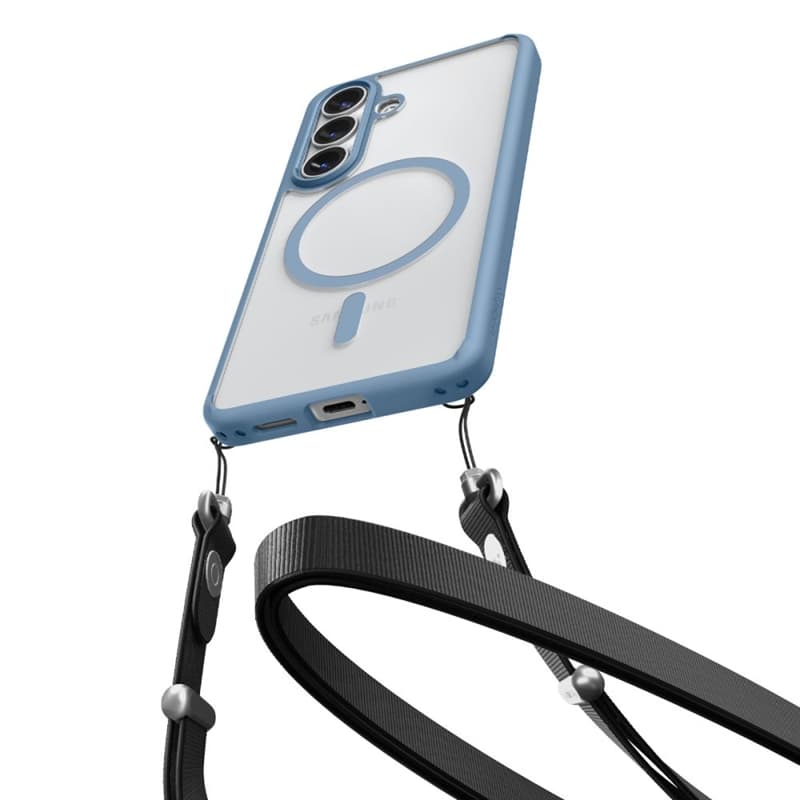 Spigen Ultra Hybrid Mag MagSafe - Case for Samsung Galaxy S26 (Light Blue) 6