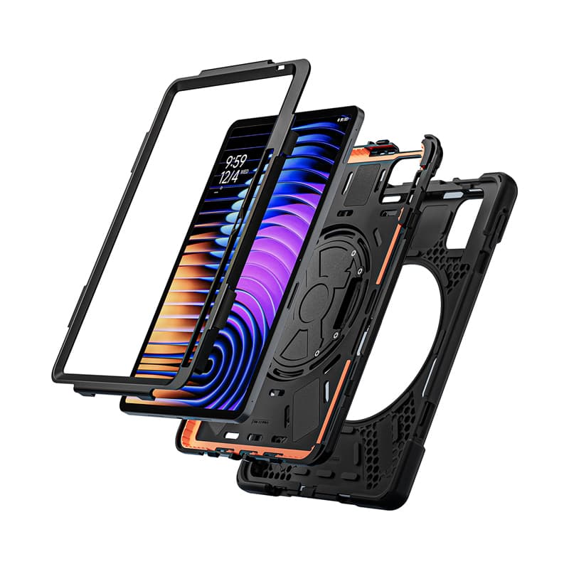 Crong Defender Plus – Rugged case for Xiaomi Pad 8 / 8 Pro / Pad 7 / 7 Pro 11.2" (Black) 2