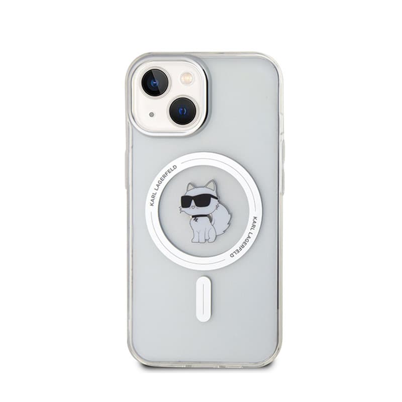Karl Lagerfeld IML Choupette MagSafe - iPhone 14 / 15 / 13 Case (Transparent) 3