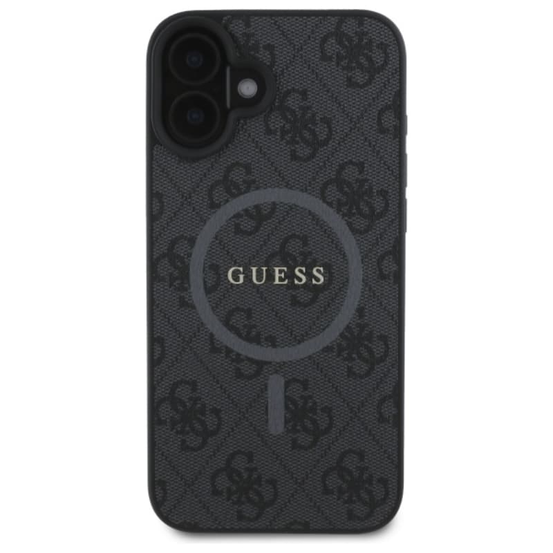 Guess 4G Ring Classic Logo MagSafe - Case for iPhone 16 (black) 3