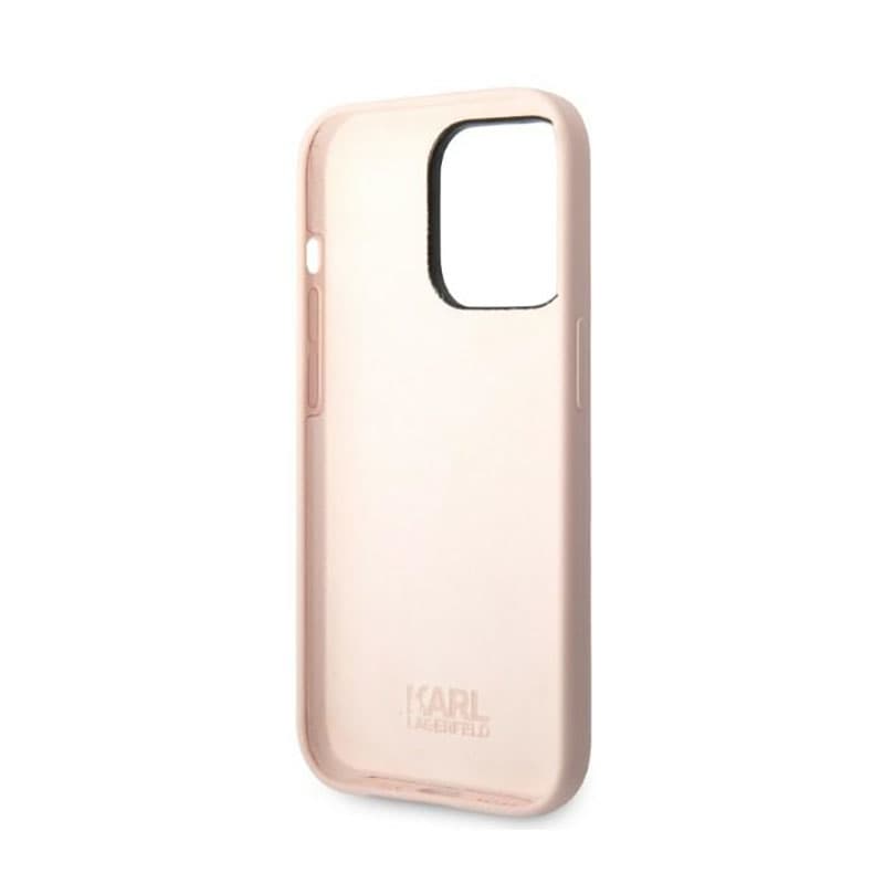 Karl Lagerfeld Silicone NFT Choupette - Case for iPhone 14 Pro (Pink) 7