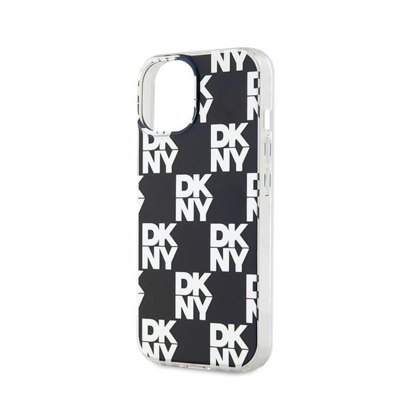 DKNY IML Checkered Mono Pattern - Case for iPhone 15 / 14 / 13 (Black) 6