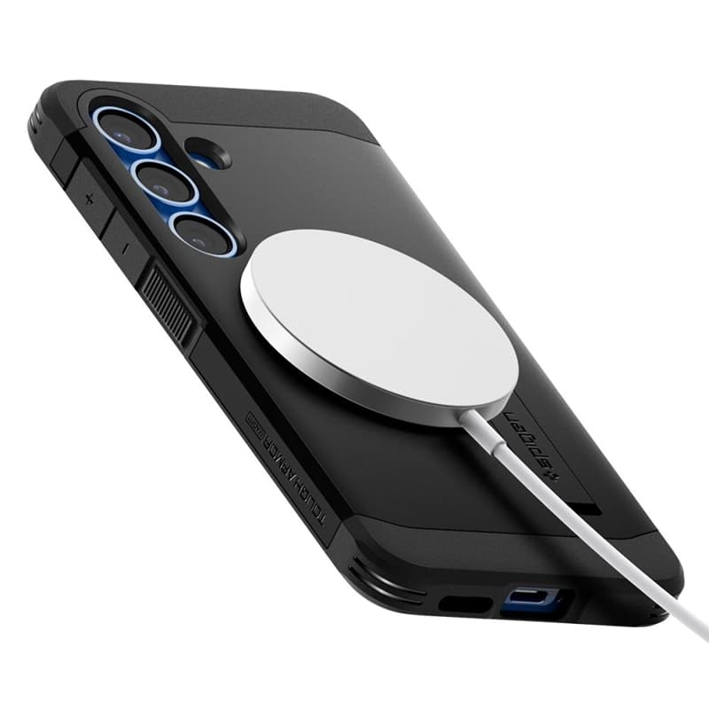 Spigen Tough Armor MagSafe - Case for Samsung Galaxy S25+ (Black) 7