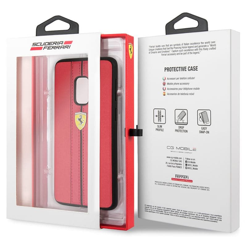 Ferrari Urban Hardcase - Case for Samsung Galaxy S9 (Red) 5