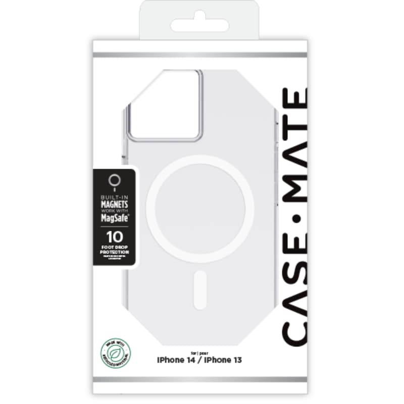 Case-Mate Tough Clear MagSafe - Case for iPhone 14 / iPhone 13 (Clear) 5