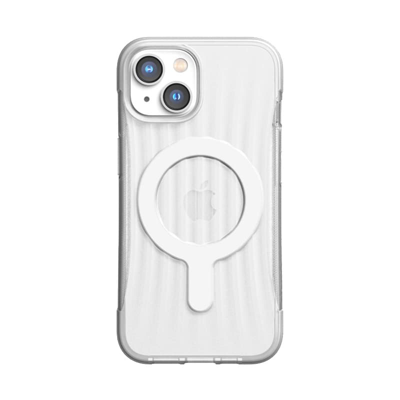 X-Doria Raptic Clutch MagSafe - Biodegradable case for iPhone 14 (Drop-Tested 3m) (Clear) 3