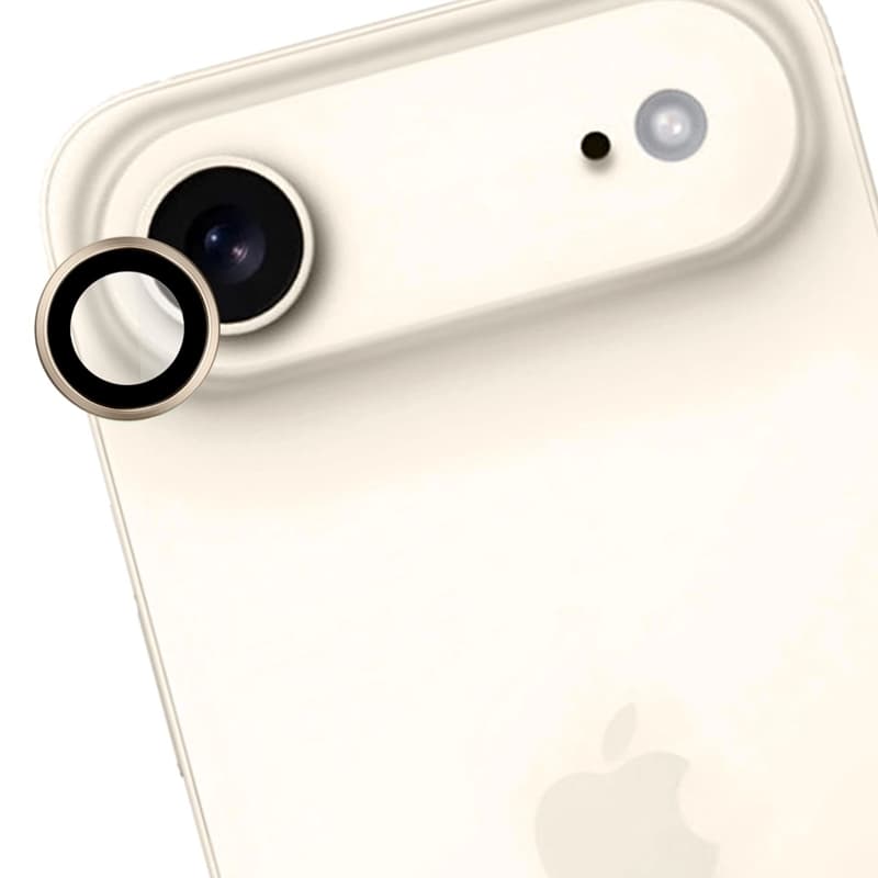 3mk Lens Protection Pro - Camera Lens Glass for iPhone Air (Titanium Gold) 3