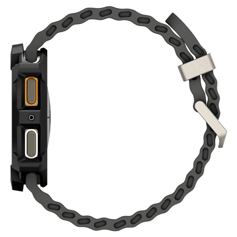 Spigen Rugged Armor - Case for Samsung Galaxy Watch 8 44 mm (Matte Black) 6