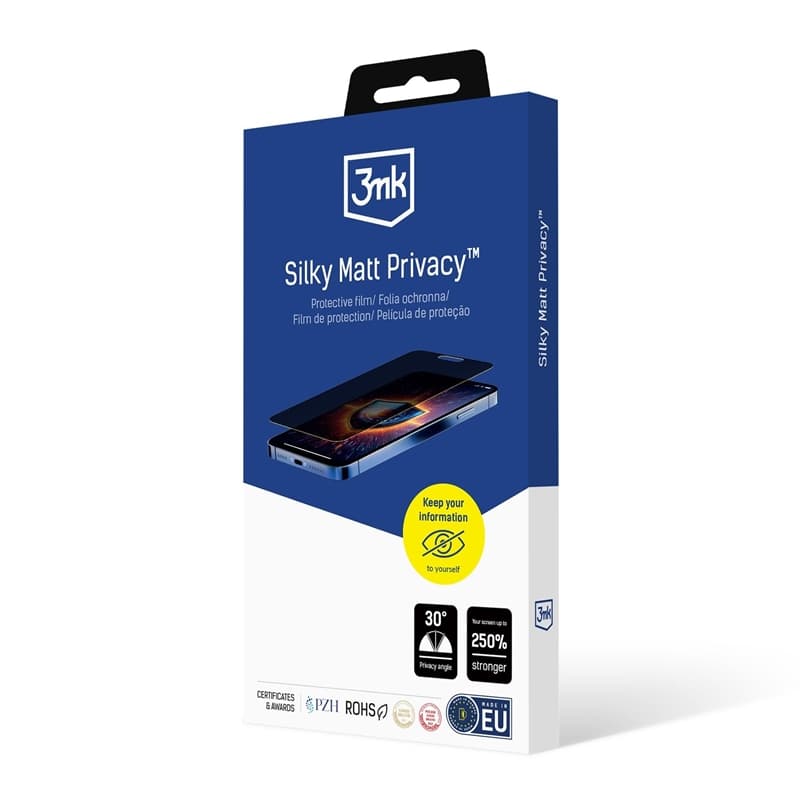 3mk Silky Matt Privacy - Matte Privacy Film for Samsung Galaxy S25 Edge 7