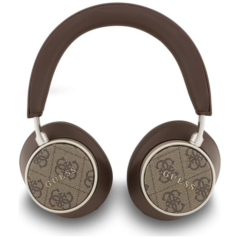 Guess 4G Classic Logo - Wireless Over-Ear Bluetooth Headphones (Brown) 2