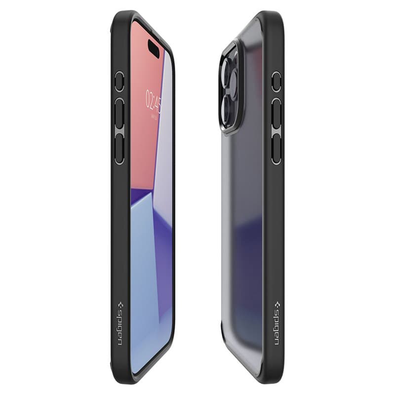 Spigen Ultra Hybrid - Case for iPhone 15 Pro (Frost Black) 5