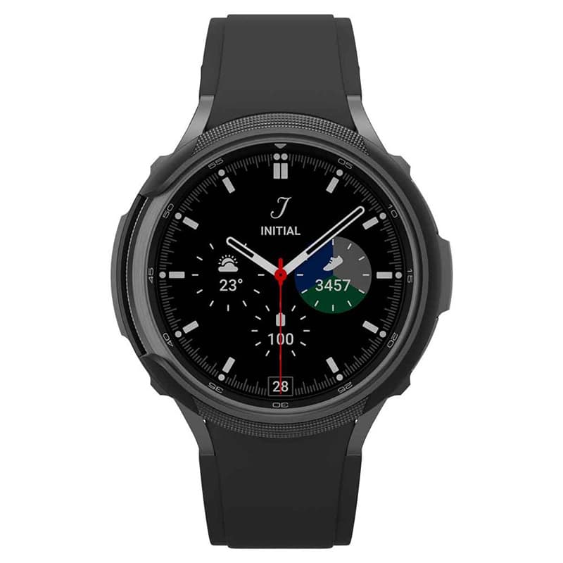 Spigen Liquid Air - Case for Samsung Galaxy Watch 6 Classic 47 mm (Black) 8
