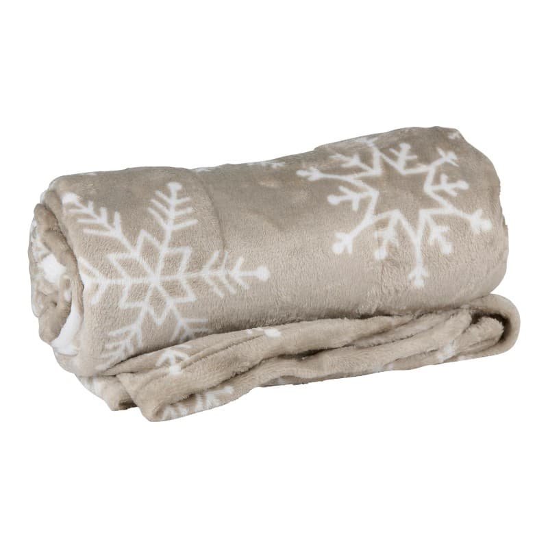 Arti Casa - Flannel Christmas Blanket 150x200 cm (Beige) 2