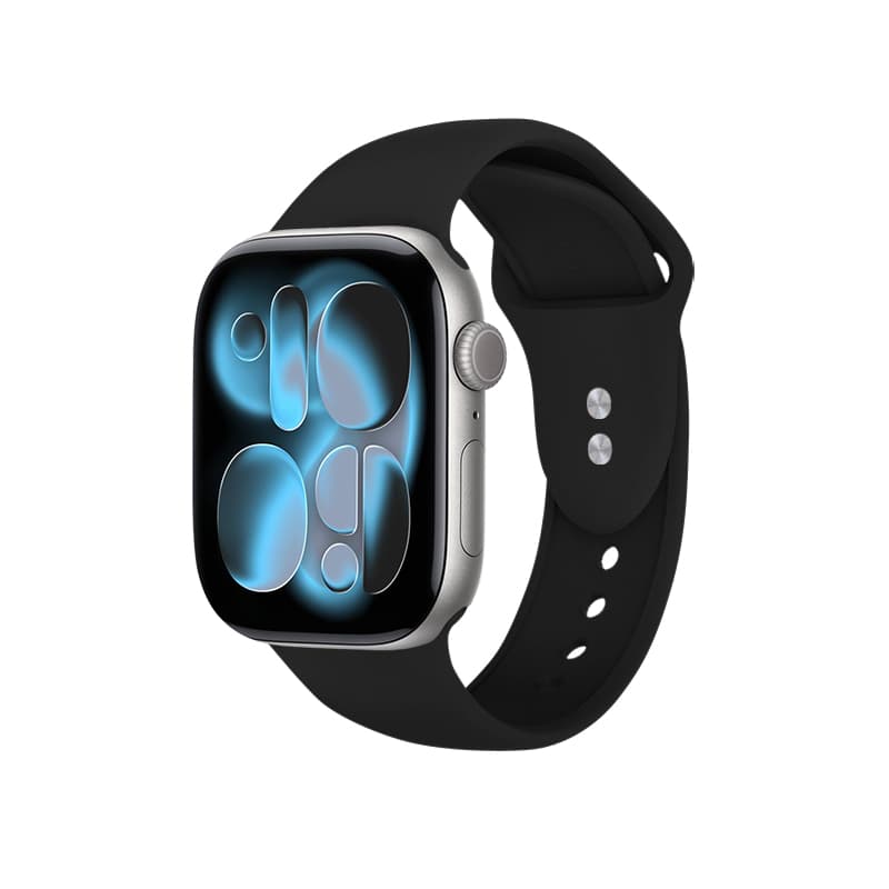 Crong Liquid - Apple Watch Band 44/45/46/49 mm (Black) 7