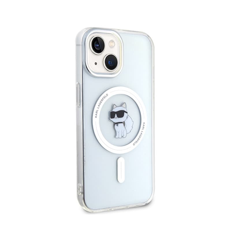 Karl Lagerfeld IML Choupette MagSafe - iPhone 14 / 15 / 13 Case (Transparent) 4