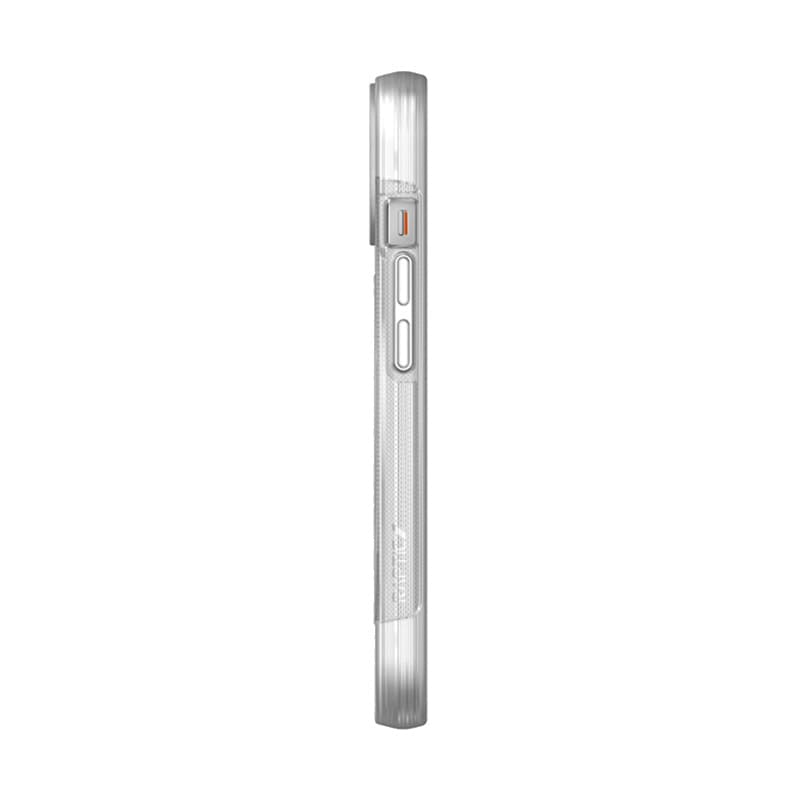 X-Doria Raptic Clutch MagSafe - Biodegradable case for iPhone 14 (Drop-Tested 3m) (Clear) 4