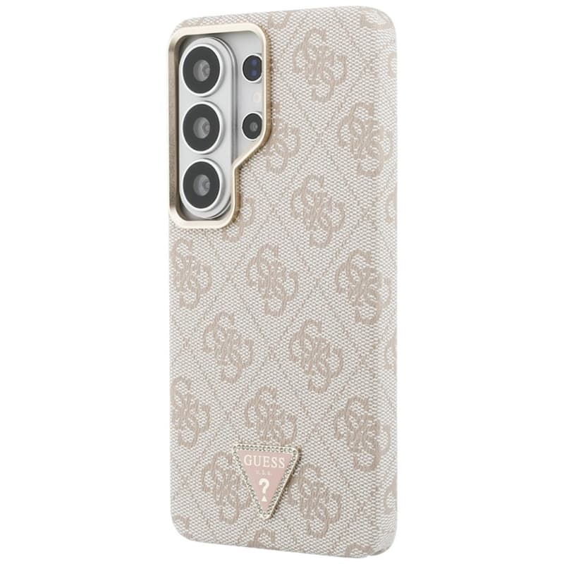 Guess 4G Triangle Logo MagSafe - Samsung Galaxy S26 Ultra Case (Pink) 2