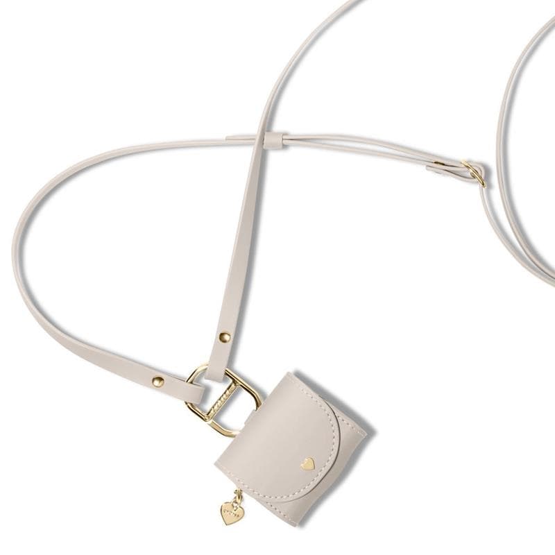Spigen Cyrill Mini Bag - Case with Strap for Apple AirPods 4 (Beige) 6