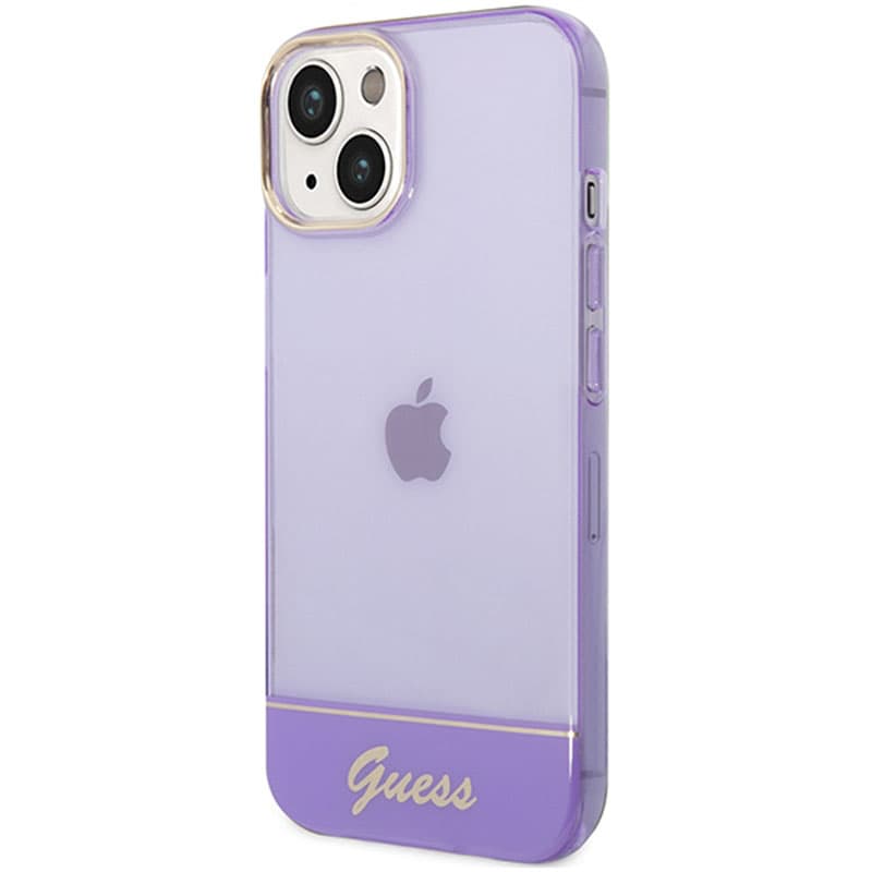 Guess Translucent - Case for iPhone 14 Plus (Purple) 2