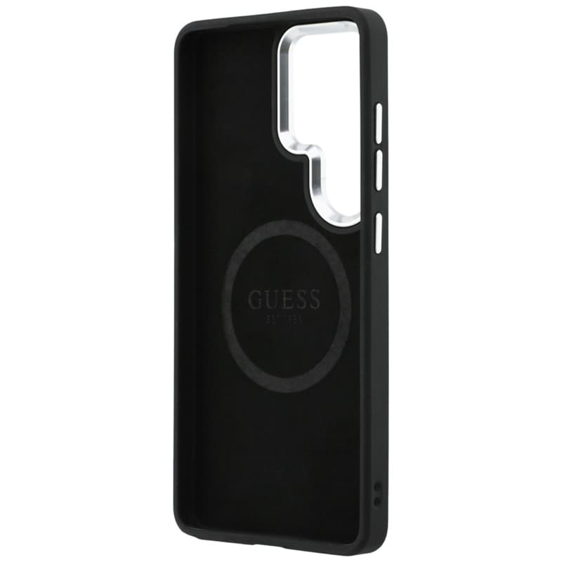 Guess Fixed Glitter Triangle MagSafe - Samsung Galaxy S26 Ultra Case (Black) 7