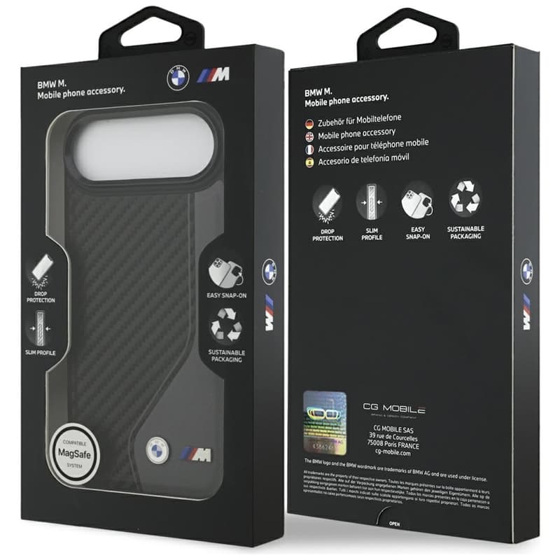 BMW M Carbon Logo MagSafe - Case iPhone Air (anthracite) 8