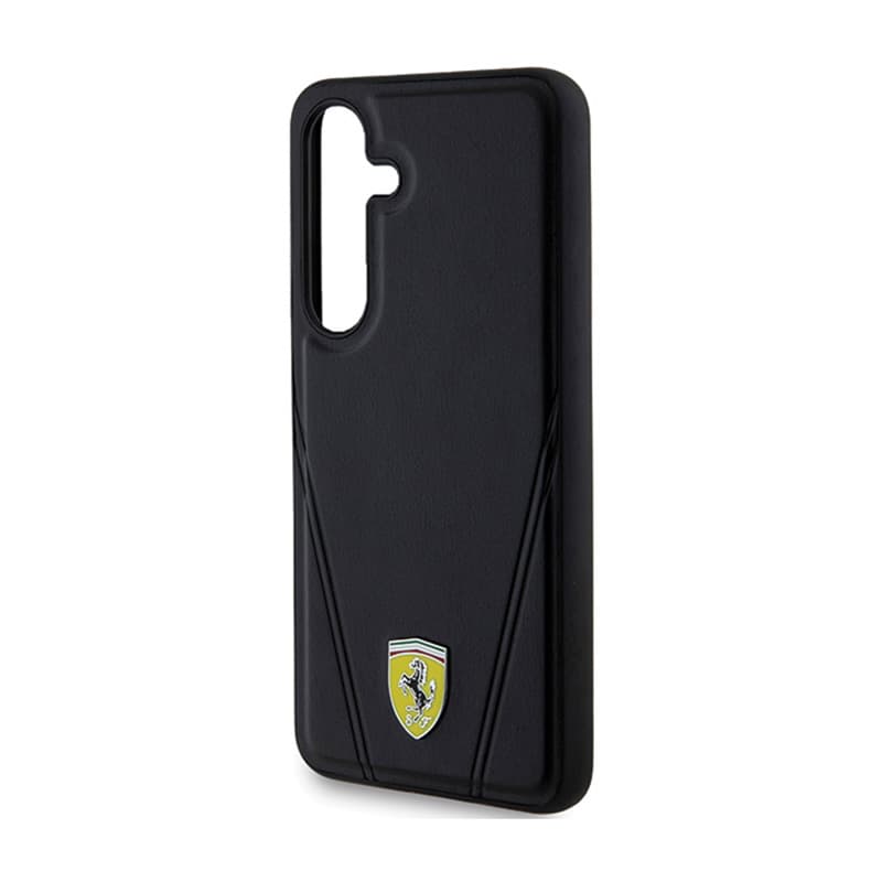 Ferrari Hot Stamp V Lines MagSafe - Samsung Galaxy S24+ case (black) 6