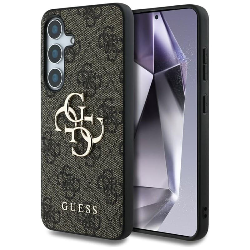 Guess Big 4G Logo Classic Logo - Case for Samsung Galaxy S25+ (brown)