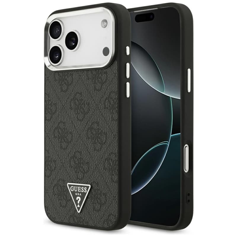 Guess 4G Triangle Logo MagSafe - Case iPhone 17 Pro Max (black) 1